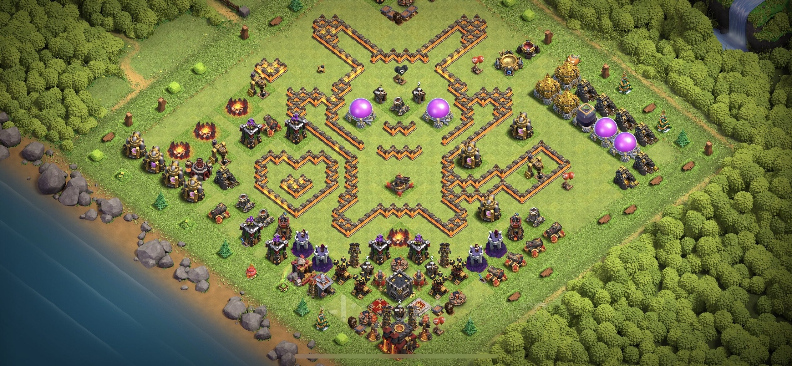 TH10 Troll Base - Top Town Hall 10 Troll/Funny Base with Link (#13) - Clash of Clans 2025​ TH10 Base