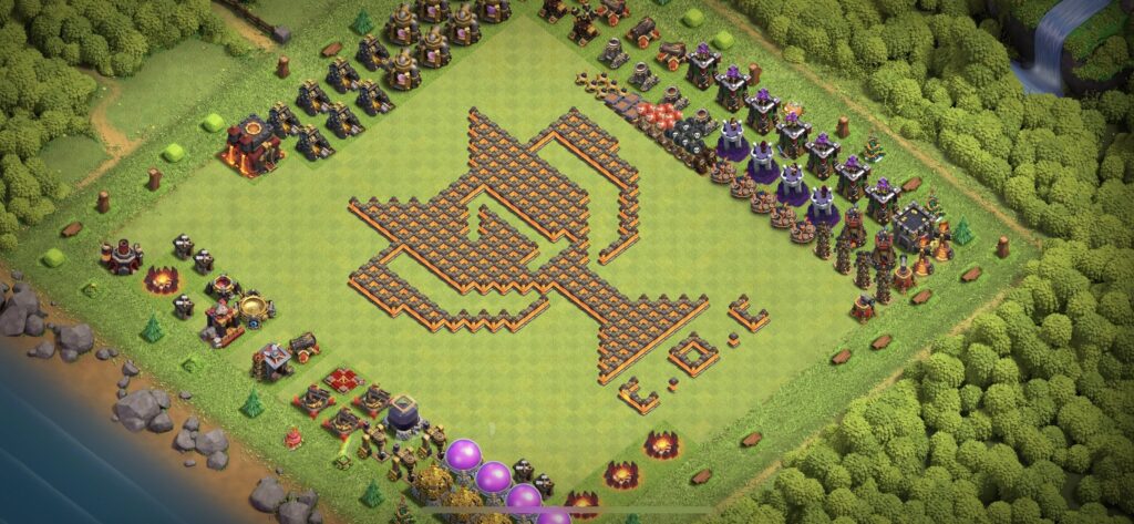 TH10 Troll Base - Top Town Hall 10 Troll/Funny Base with Link (#16) - Clash of Clans 2025​ TH10 Base