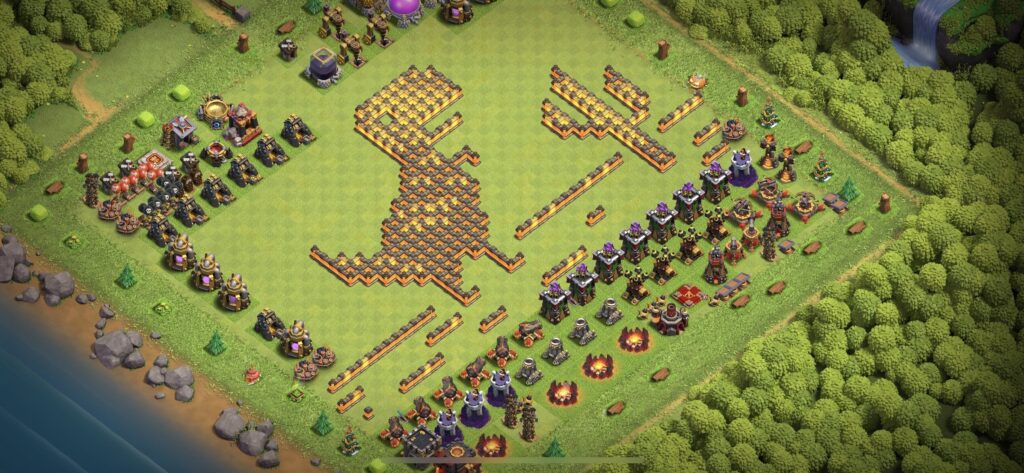TH10 Troll Base - Top Town Hall 10 Troll/Funny Base with Link (#2) - Clash of Clans 2025​ TH10 Base
