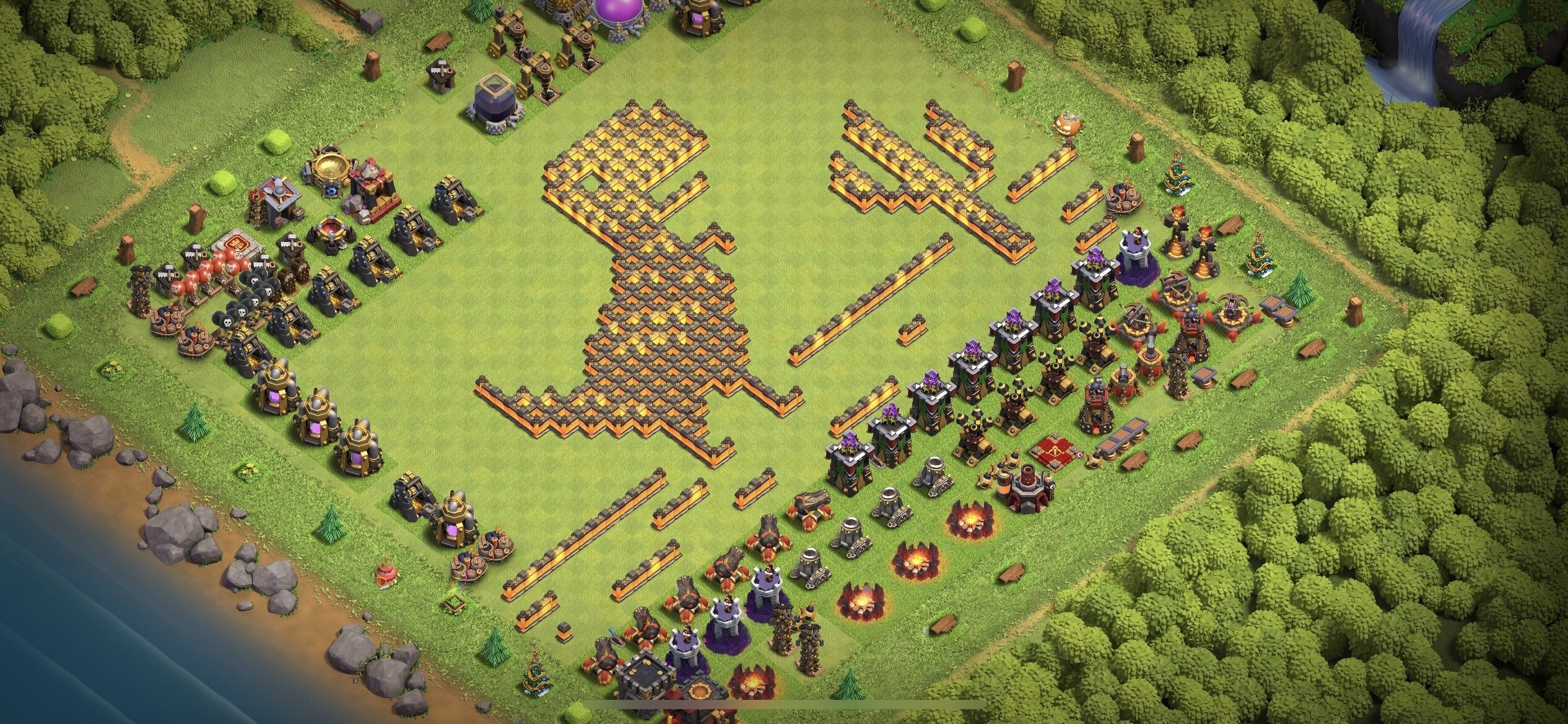 TH10 Troll Base - Top Town Hall 10 Troll/Funny Base with Link (#2) - Clash of Clans 2025​ TH10 Base
