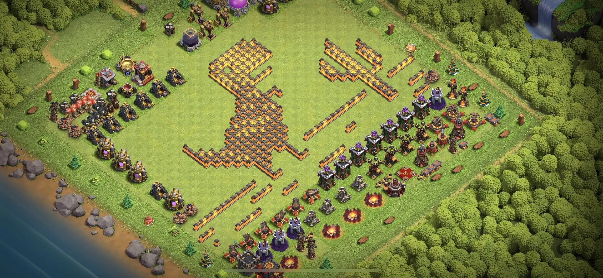 TH10 Troll Base - Top Town Hall 10 Troll/Funny Base with Link (#2) - Clash of Clans 2025​ TH10 Base