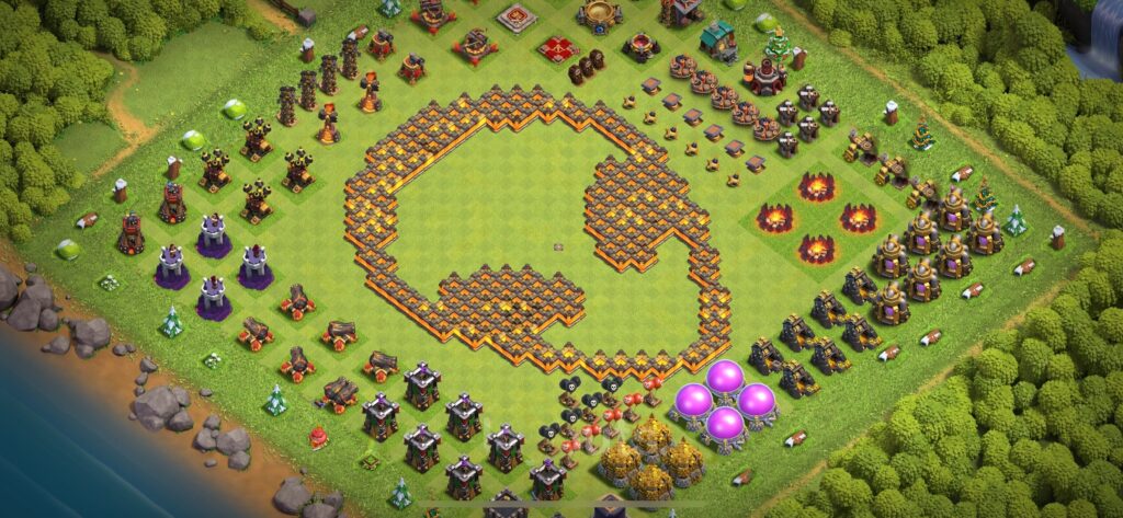 TH10 Troll Base - Top Town Hall 10 Troll/Funny Base with Link (#21) - Clash of Clans 2025​ TH10 Base