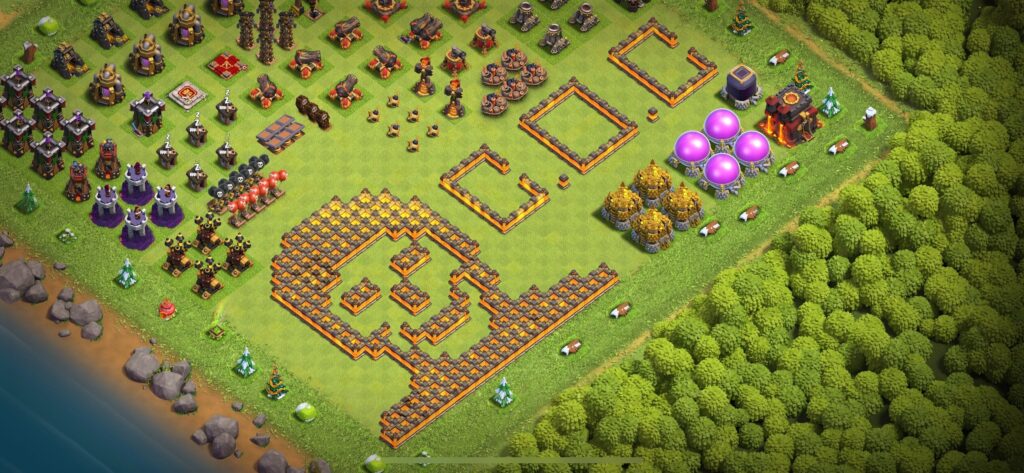 TH10 Troll Base - Top Town Hall 10 Troll/Funny Base with Link (#22) - Clash of Clans 2025​ TH10 Base
