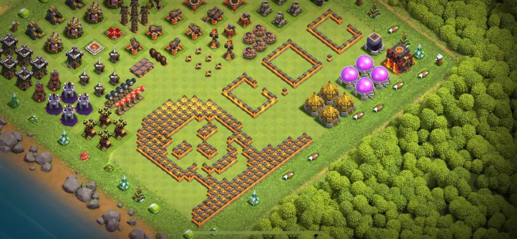 TH10 Troll Base - Top Town Hall 10 Troll/Funny Base with Link (#22) - Clash of Clans 2025​ TH10 Base