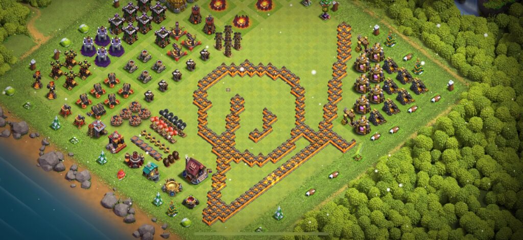 TH10 Troll Base - Top Town Hall 10 Troll/Funny Base with Link (#24) - Clash of Clans 2025​ TH10 Base