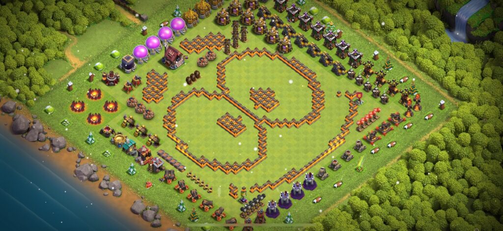 TH10 Troll Base - Top Town Hall 10 Troll/Funny Base with Link (#25) - Clash of Clans 2025​ TH10 Base