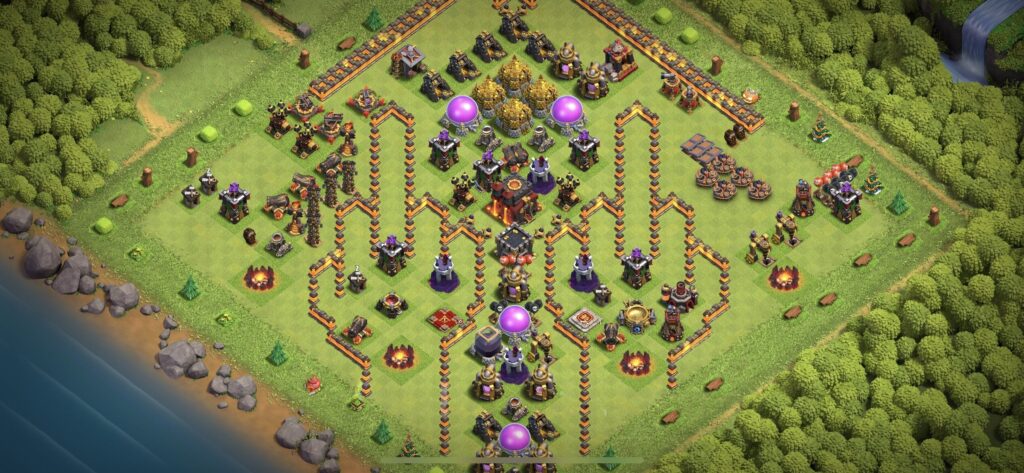 TH10 Troll Base - Top Town Hall 10 Troll/Funny Base with Link (#3) - Clash of Clans 2025​ TH10 Base