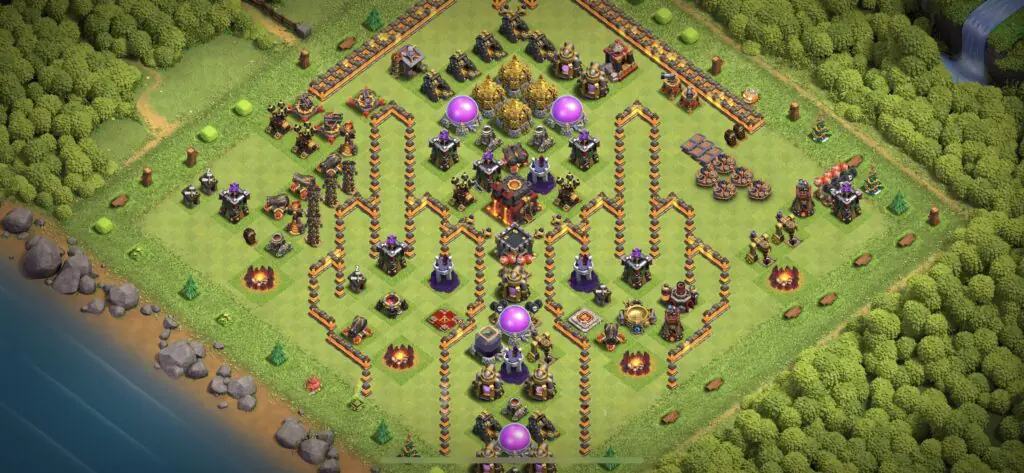 TH10 Troll Base - Top Town Hall 10 Troll/Funny Base with Link (#3) - Clash of Clans 2025​ TH10 Base