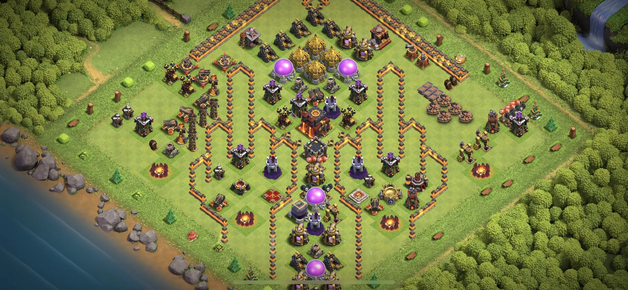 TH10 Troll Base - Top Town Hall 10 Troll/Funny Base with Link (#3) - Clash of Clans 2025​ TH10 Base