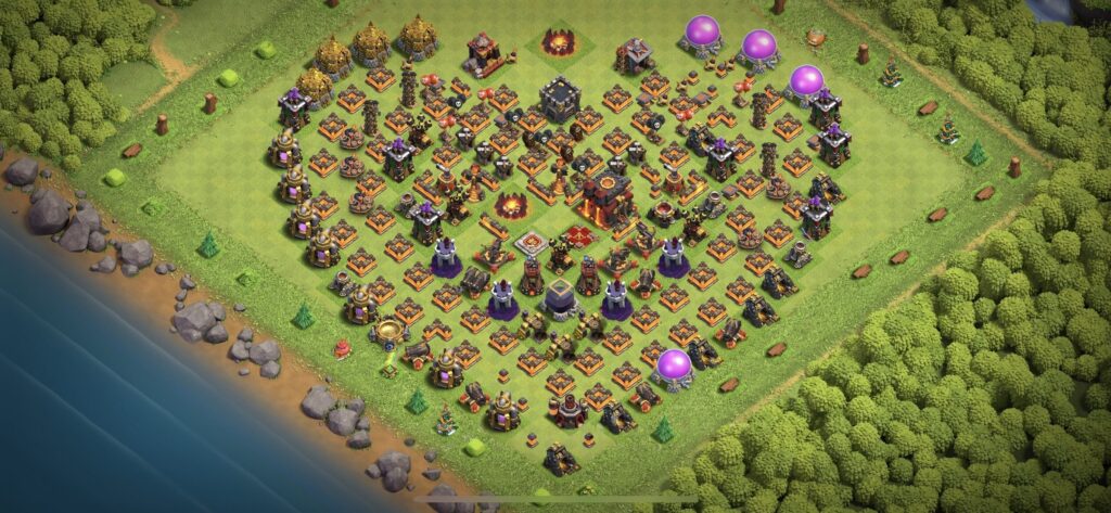 TH10 Troll Base - Top Town Hall 10 Troll/Funny Base with Link (#4) - Clash of Clans 2025​ TH10 Base