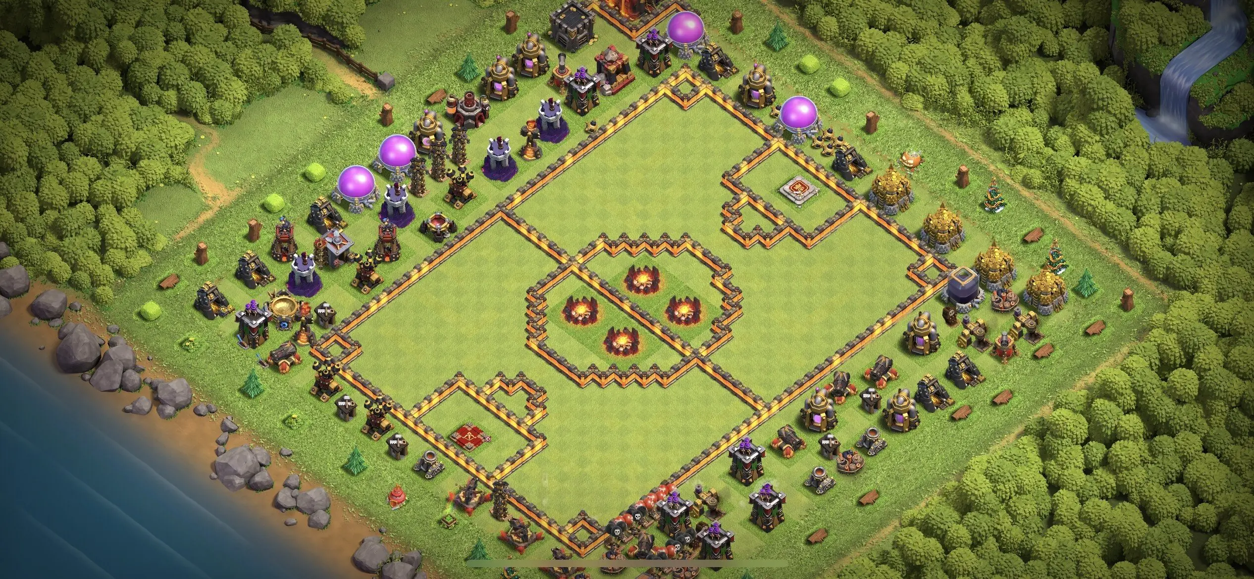 TH10 Troll Base - Top Town Hall 10 Troll/Funny Base with Link (#5) - Clash of Clans 2025​ TH10 Base