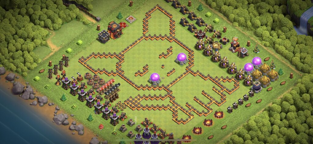 TH10 Troll Base - Top Town Hall 10 Troll/Funny Base with Link (#7) - Clash of Clans 2025​ TH10 Base