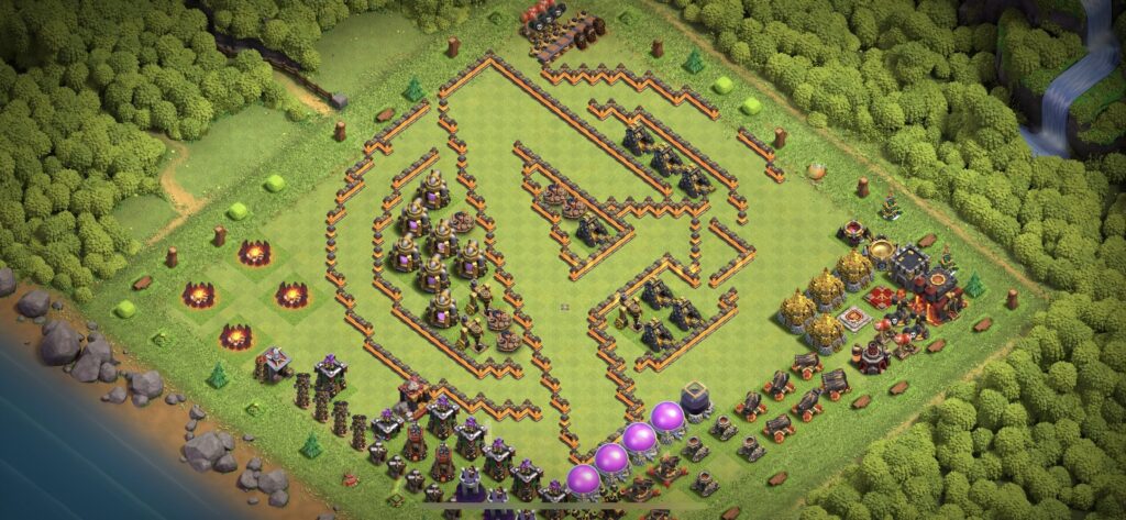 TH10 Troll Base - Top Town Hall 10 Troll/Funny Base with Link (#8) - Clash of Clans 2025​ TH10 Base