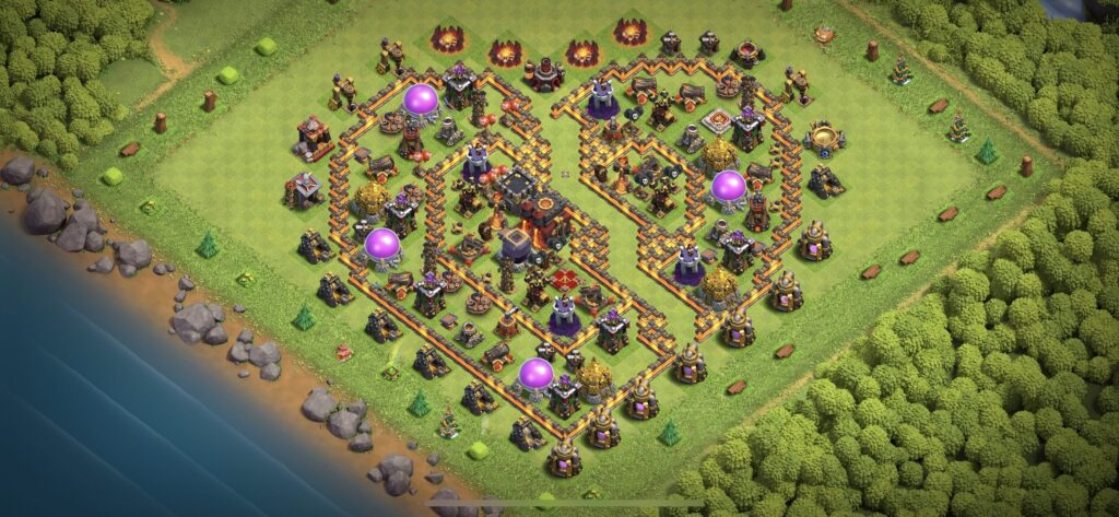 TH10 Troll Base - Top Town Hall 10 Troll/Funny Base with Link (#9) - Clash of Clans 2025​ TH10 Base
