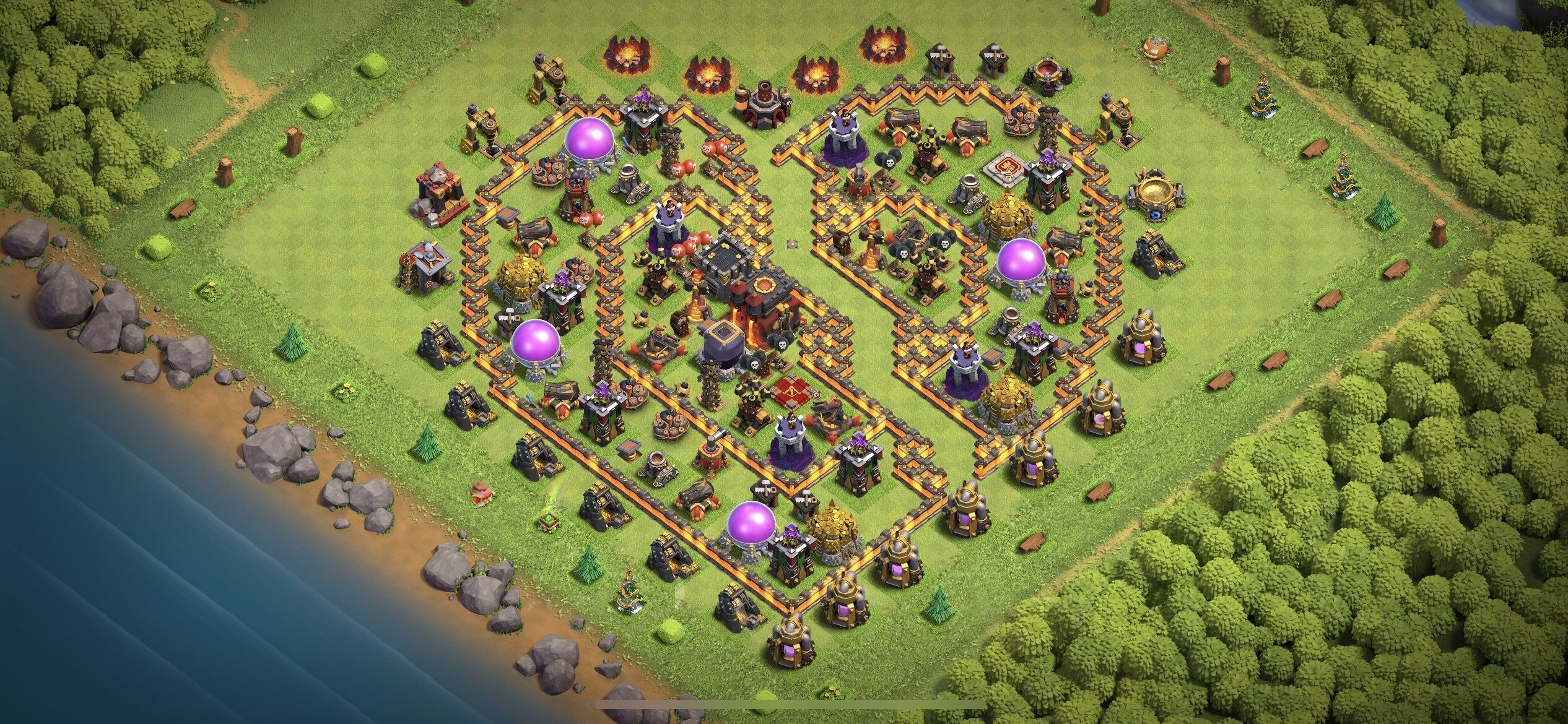 TH10 Troll Base - Top Town Hall 10 Troll/Funny Base with Link (#9) - Clash of Clans 2025​ TH10 Base