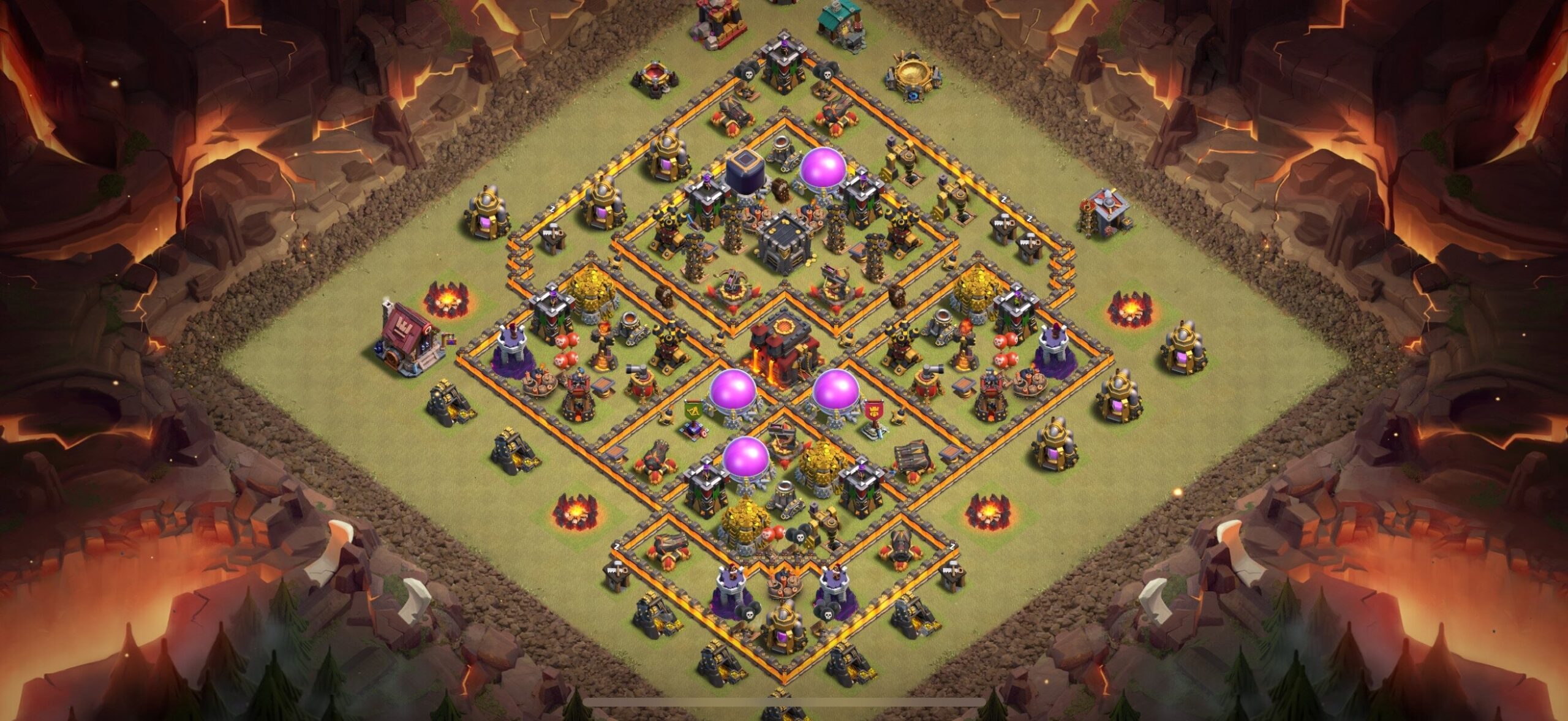 TH10 War Base - Top Town Hall 10 War Base with Link (#10) - Clash of Clans 2025​ TH10 Base