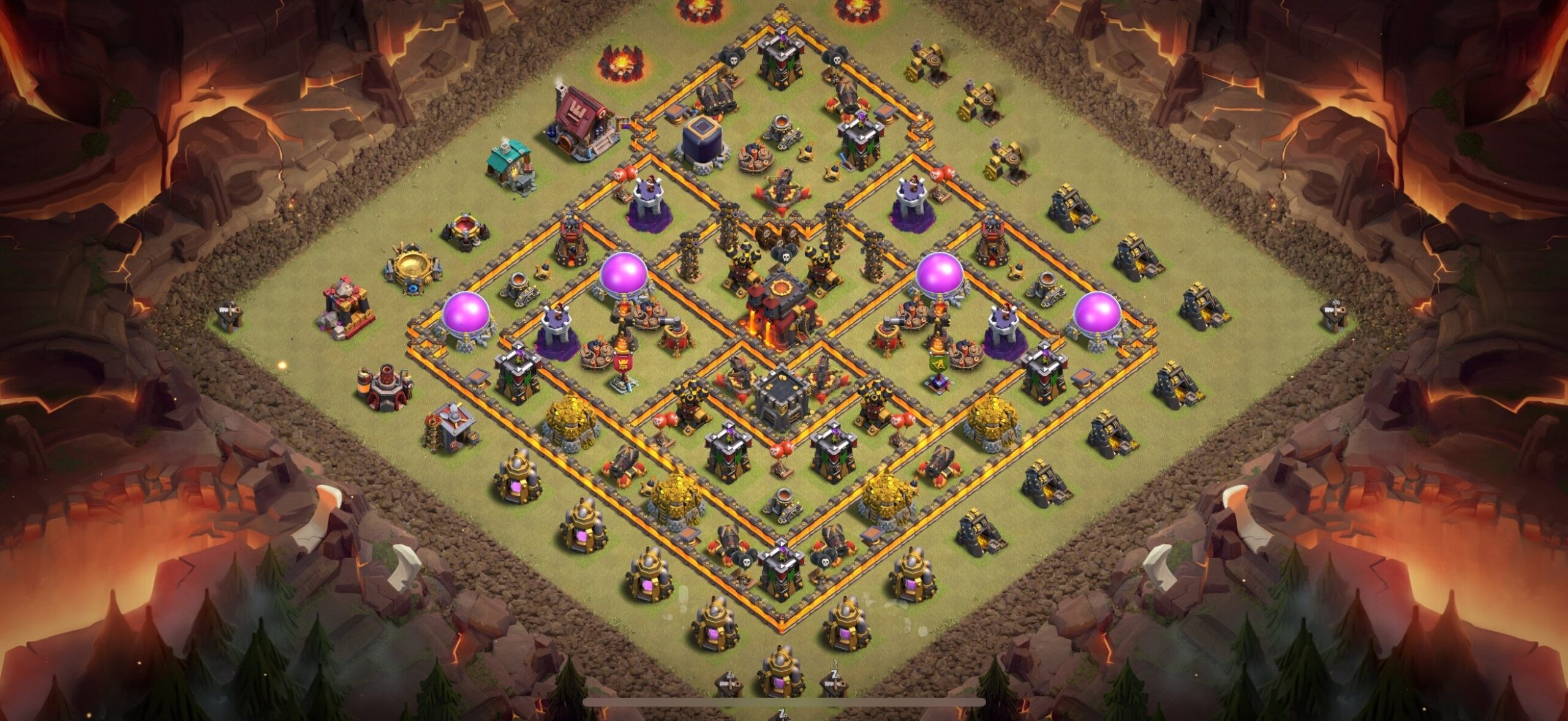 TH10 War Base - Top Town Hall 10 War Base with Link (#11) - Clash of Clans 2025​ TH10 Base