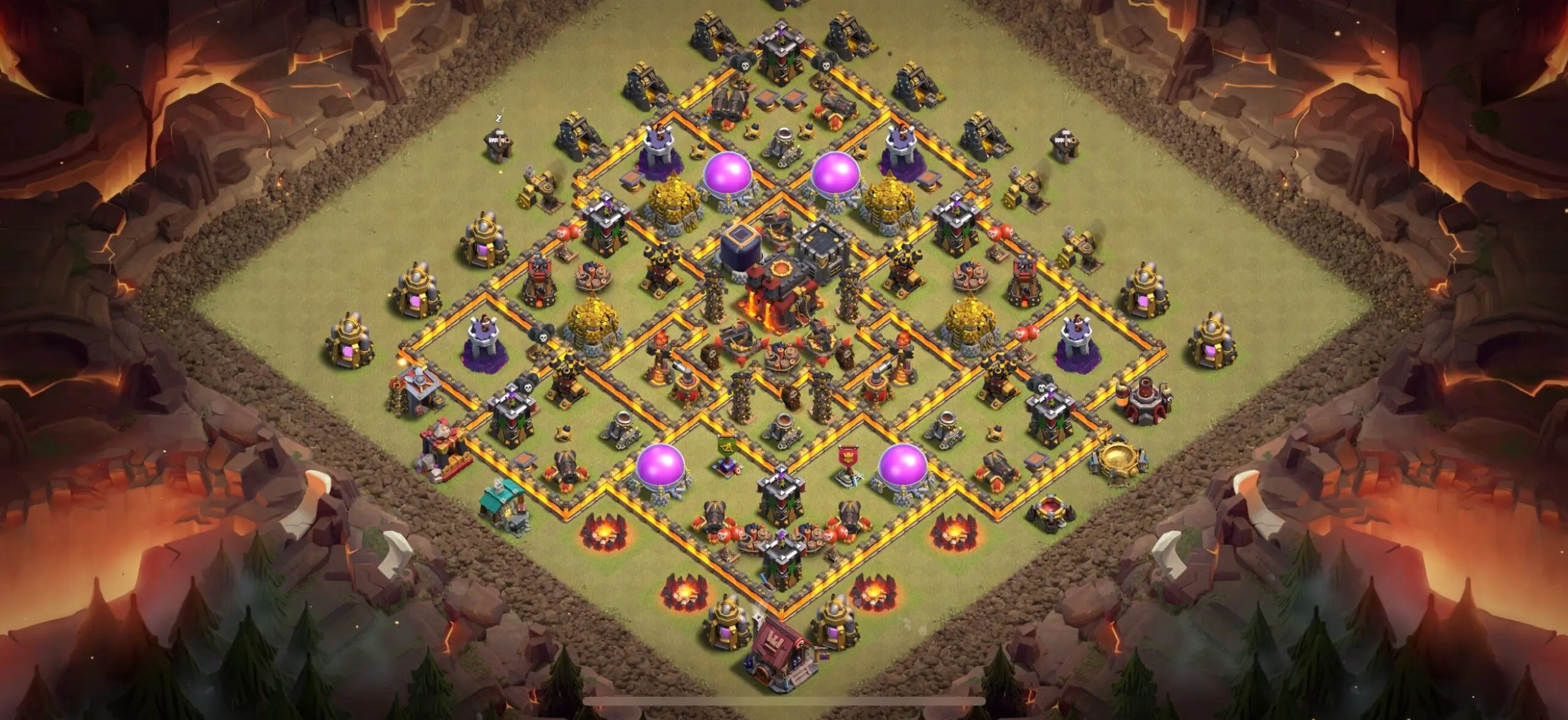 TH10 War Base - Top Town Hall 10 War Base with Link (#13) - Clash of Clans 2025​ TH10 Base