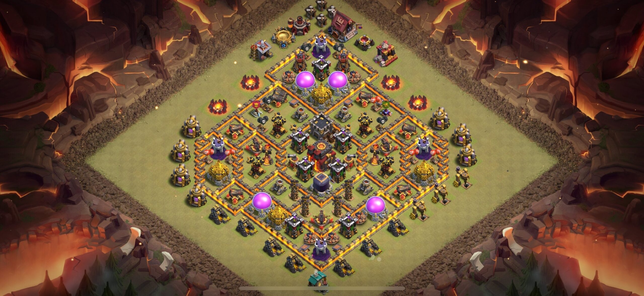 TH10 War Base - Top Town Hall 10 War Base with Link (#14) - Clash of Clans 2025​ TH10 Base