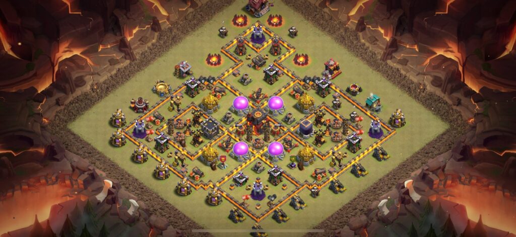 TH10 War Base - Top Town Hall 10 War Base with Link (#15) - Clash of Clans 2025​ TH10 Base