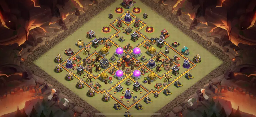 TH10 War Base - Top Town Hall 10 War Base with Link (#15) - Clash of Clans 2025​ TH10 Base