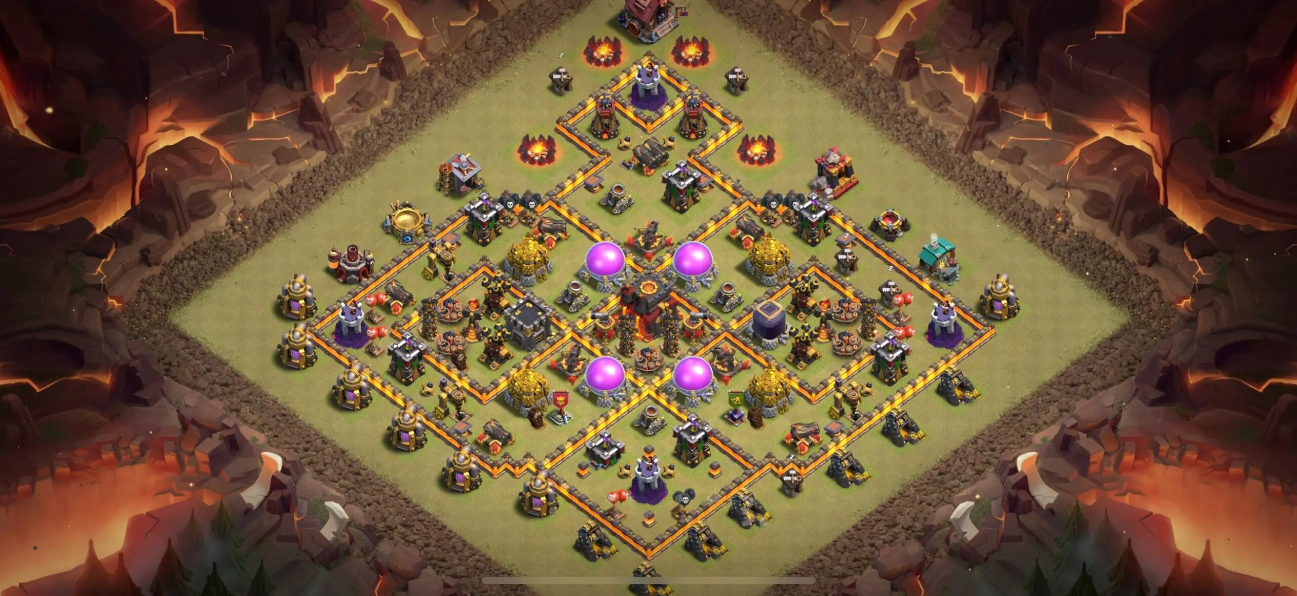 TH10 War Base - Top Town Hall 10 War Base with Link (#15) - Clash of Clans 2025​ TH10 Base