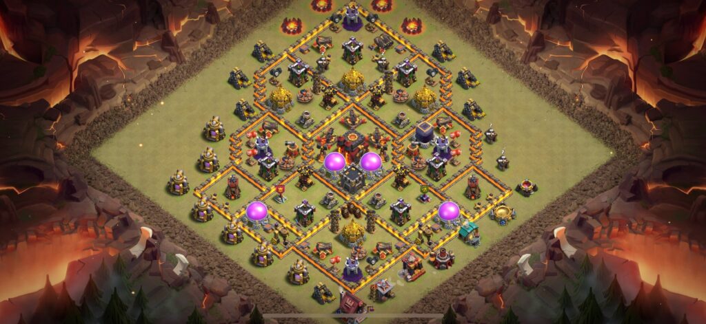 TH10 War Base - Top Town Hall 10 War Base with Link (#17) - Clash of Clans 2025​ TH10 Base