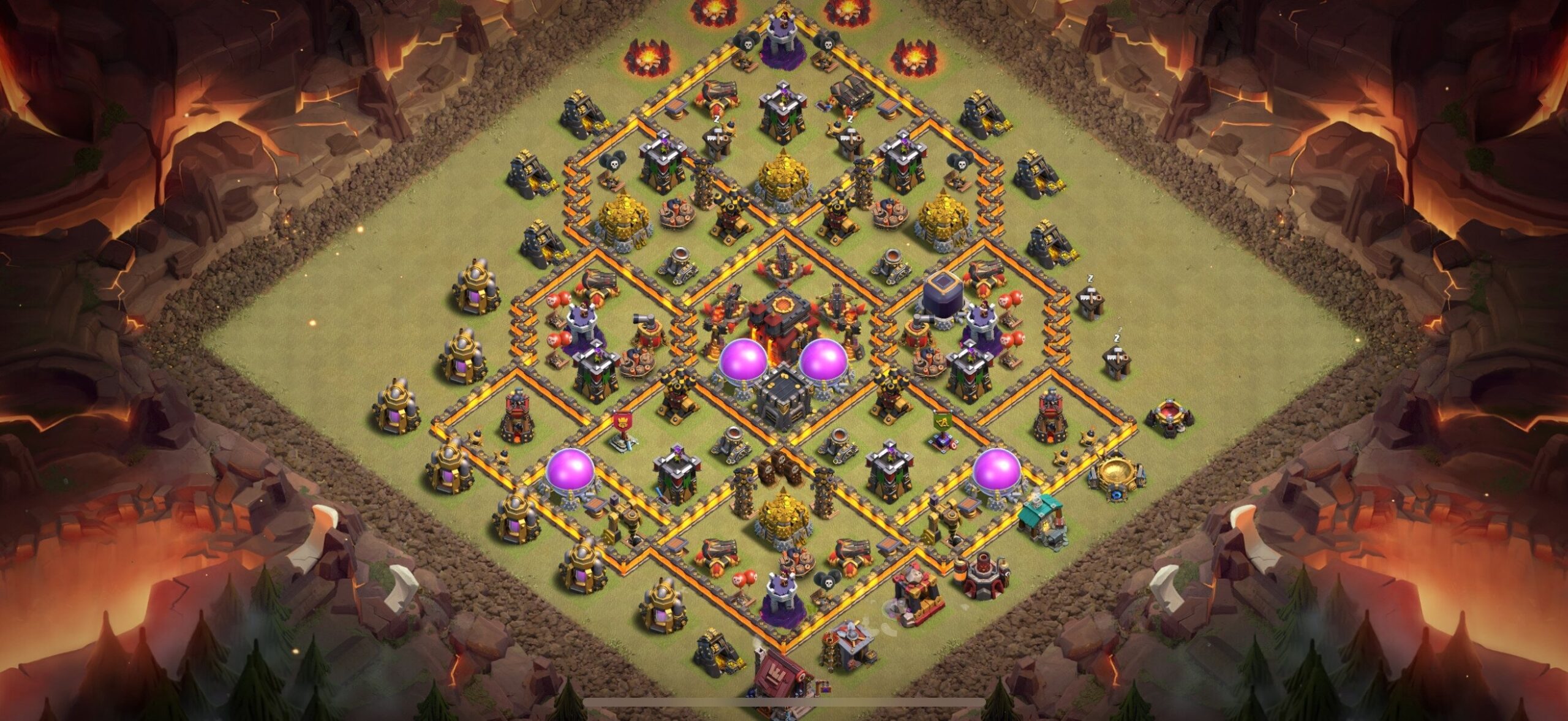 TH10 War Base - Top Town Hall 10 War Base with Link (#17) - Clash of Clans 2025​ TH10 Base