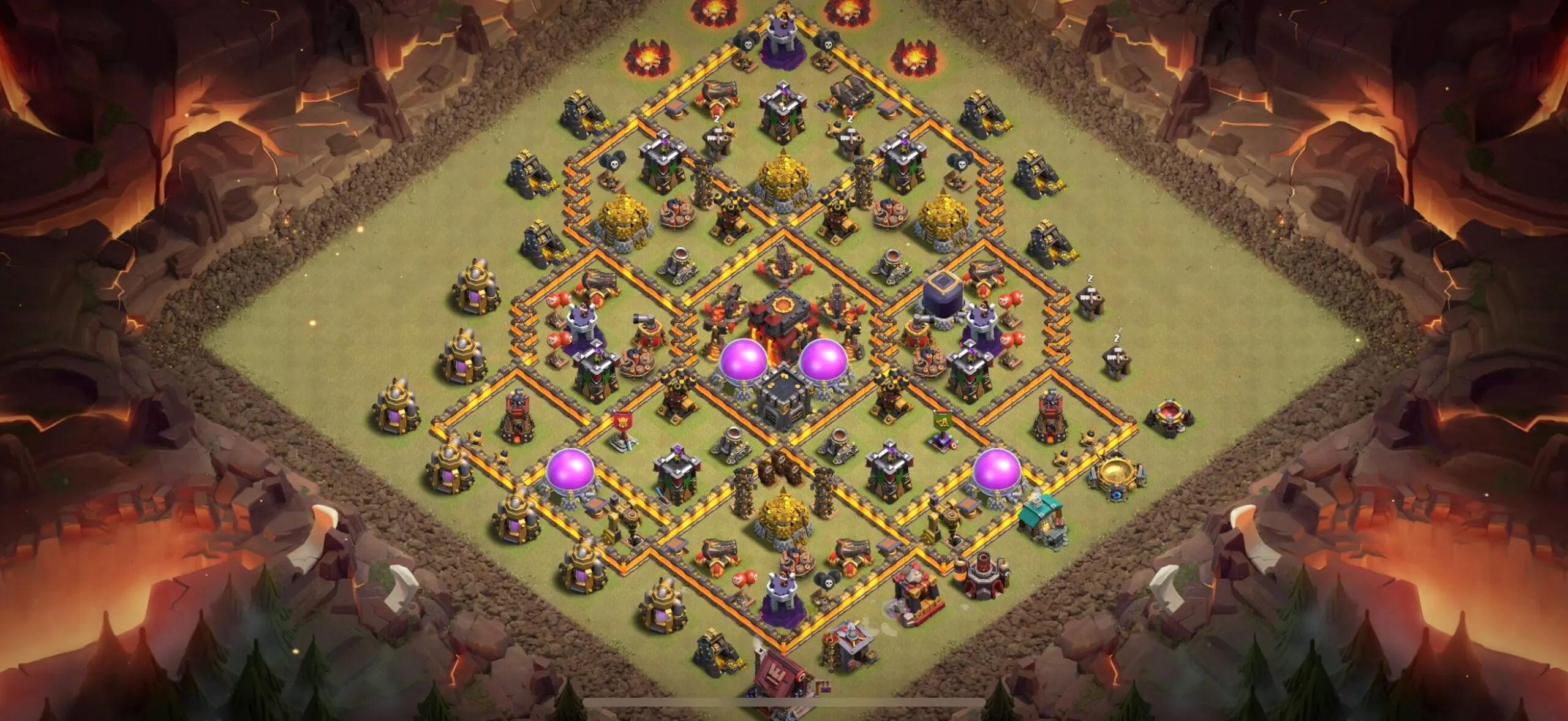TH10 War Base - Top Town Hall 10 War Base with Link (#17) - Clash of Clans 2025​ TH10 Base