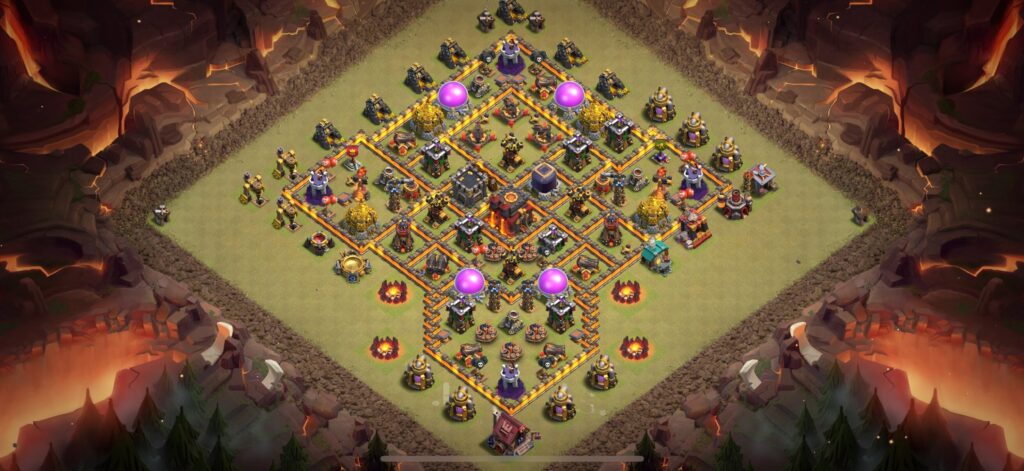 TH10 War Base - Top Town Hall 10 War Base with Link (#19) - Clash of Clans 2025​ TH10 Base