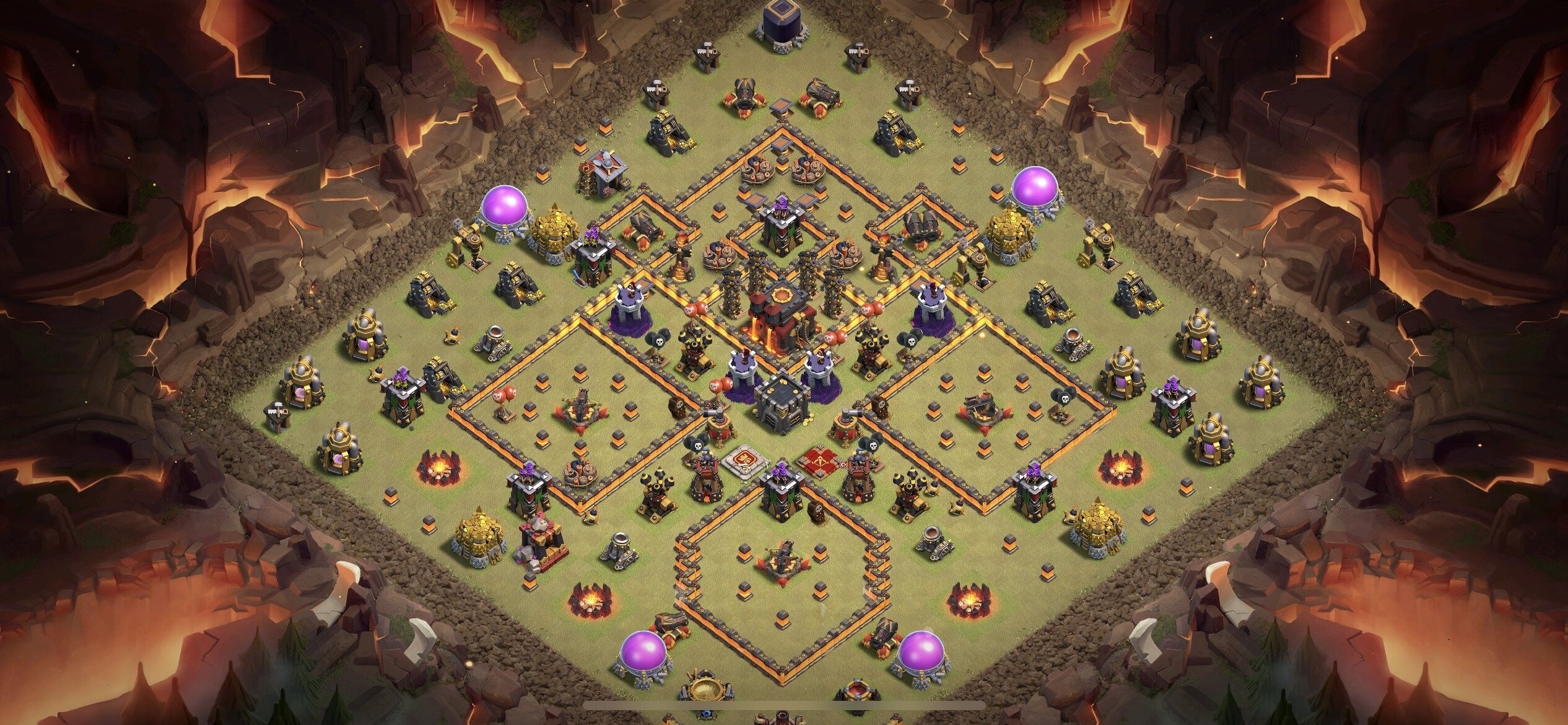 TH10 War Base - Top Town Hall 10 War Base with Link (#2) - Clash of Clans 2025​ TH10 Base