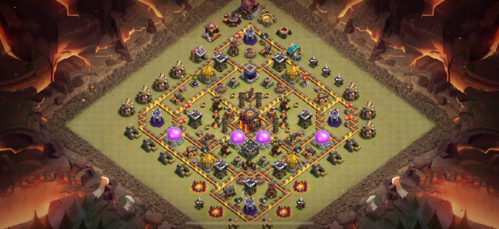 TH10 War Base - Top Town Hall 10 War Base with Link (#22) - Clash of Clans 2025​ TH10 Base