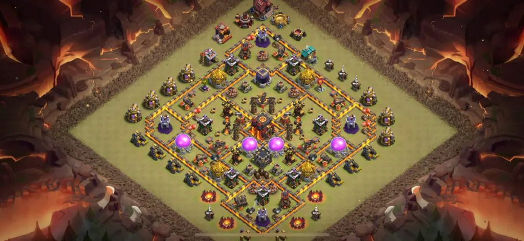 TH10 War Base - Top Town Hall 10 War Base with Link (#22) - Clash of Clans 2025​ TH10 Base