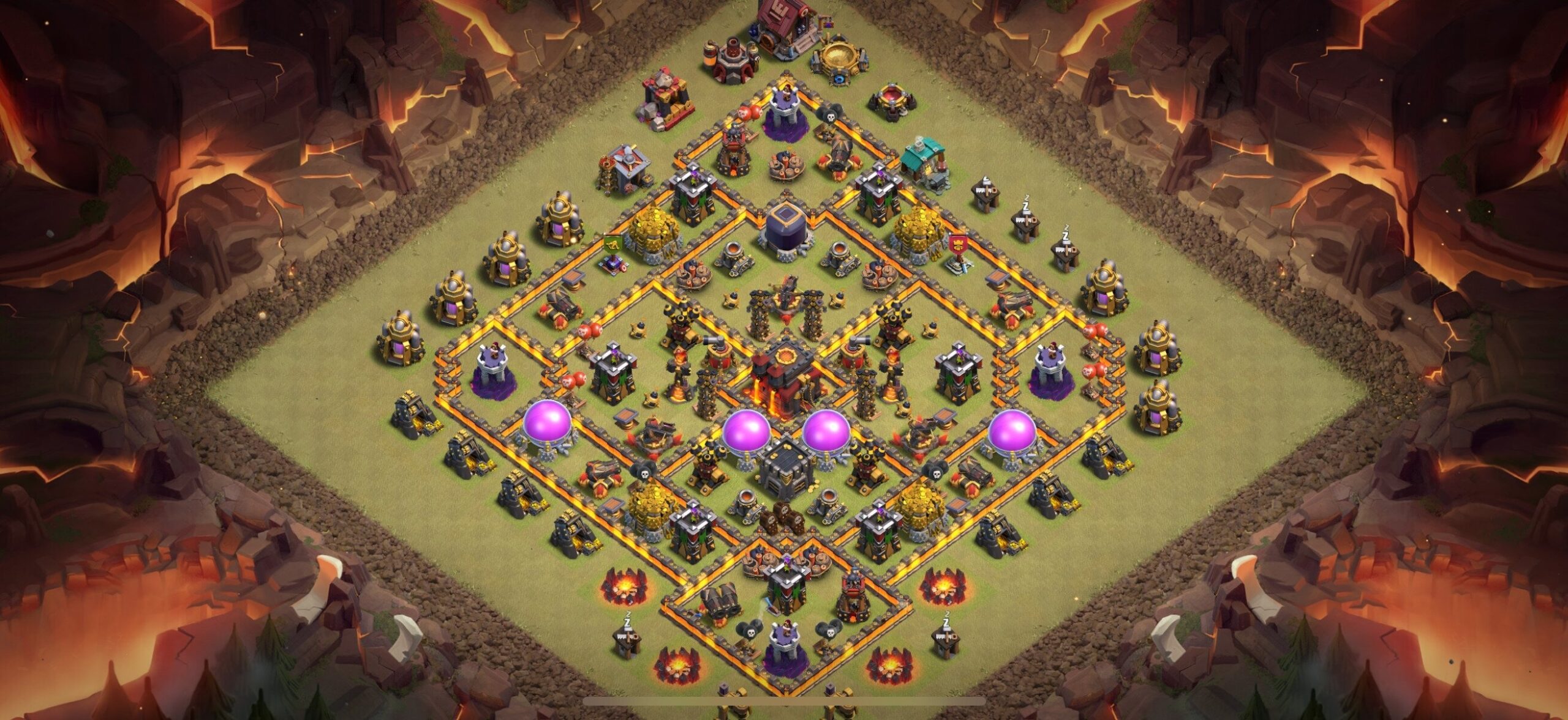 TH10 War Base - Top Town Hall 10 War Base with Link (#22) - Clash of Clans 2025​ TH10 Base