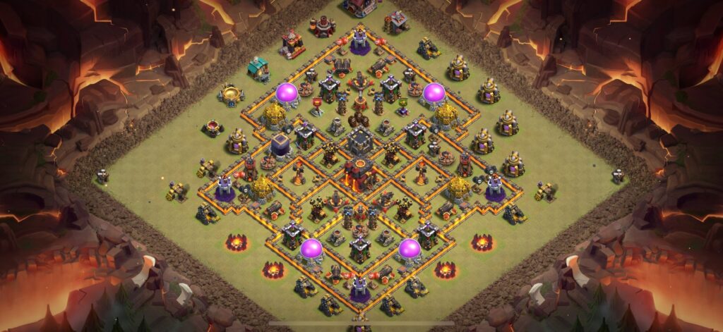 TH10 War Base - Top Town Hall 10 War Base with Link (#24) - Clash of Clans 2025​ TH10 Base