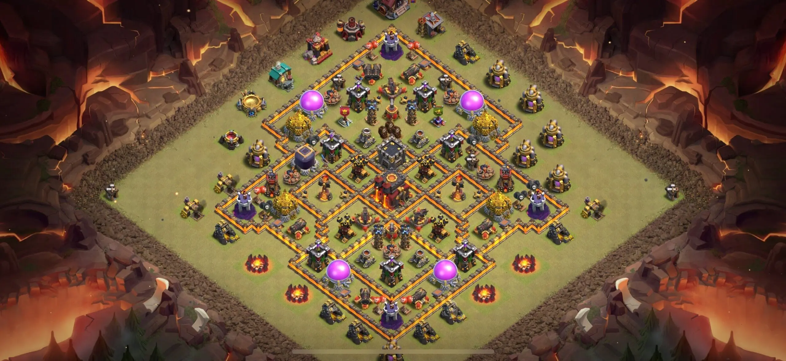 TH10 War Base - Top Town Hall 10 War Base with Link (#24) - Clash of Clans 2025​ TH10 Base