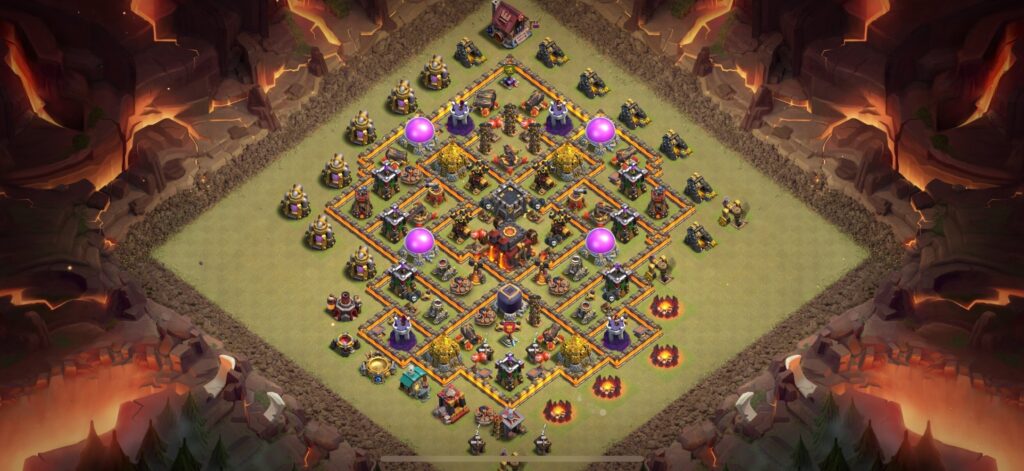 TH10 War Base - Top Town Hall 10 War Base with Link (#25) - Clash of Clans 2025​ TH10 Base