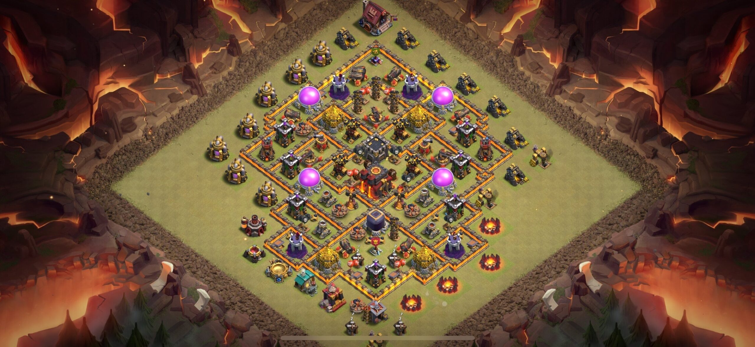 TH10 War Base - Top Town Hall 10 War Base with Link (#25) - Clash of Clans 2025​ TH10 Base