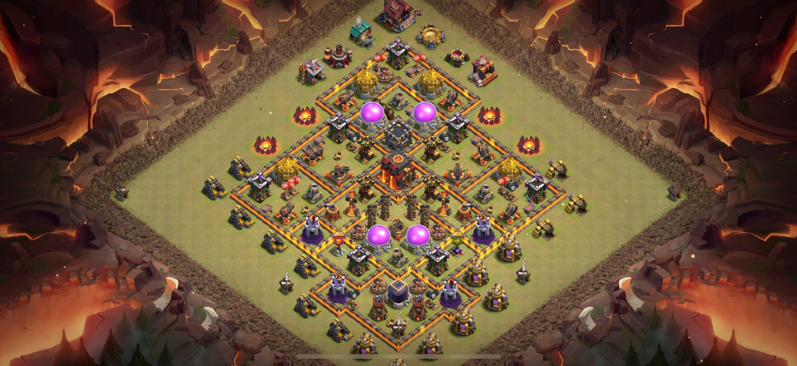 TH10 War Base - Top Town Hall 10 War Base with Link (#27) - Clash of Clans 2025​ TH10 Base