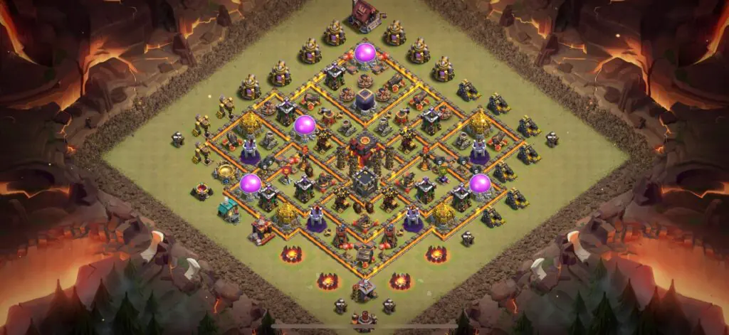 TH10 War Base - Top Town Hall 10 War Base with Link (#29) - Clash of Clans 2025​ TH10 Base
