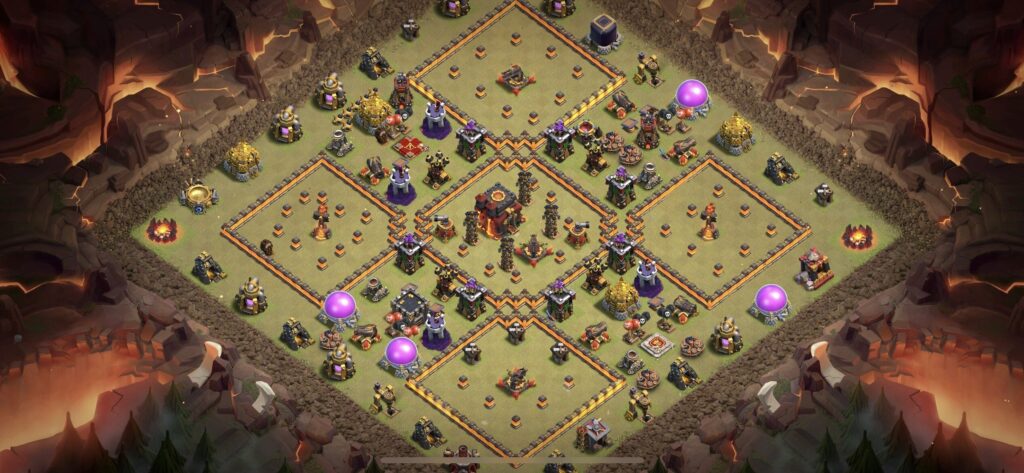 TH10 War Base - Top Town Hall 10 War Base with Link (#4) - Clash of Clans 2025​ TH10 Base