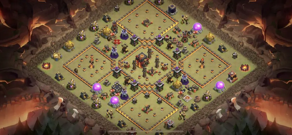 TH10 War Base - Top Town Hall 10 War Base with Link (#4) - Clash of Clans 2025​ TH10 Base