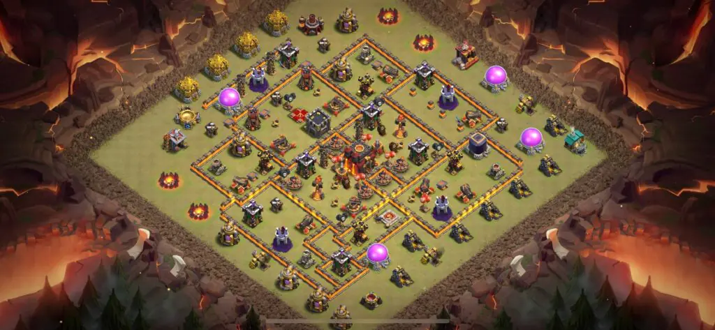 TH10 War Base - Top Town Hall 10 War Base with Link (#8) - Clash of Clans 2025​ TH10 Base