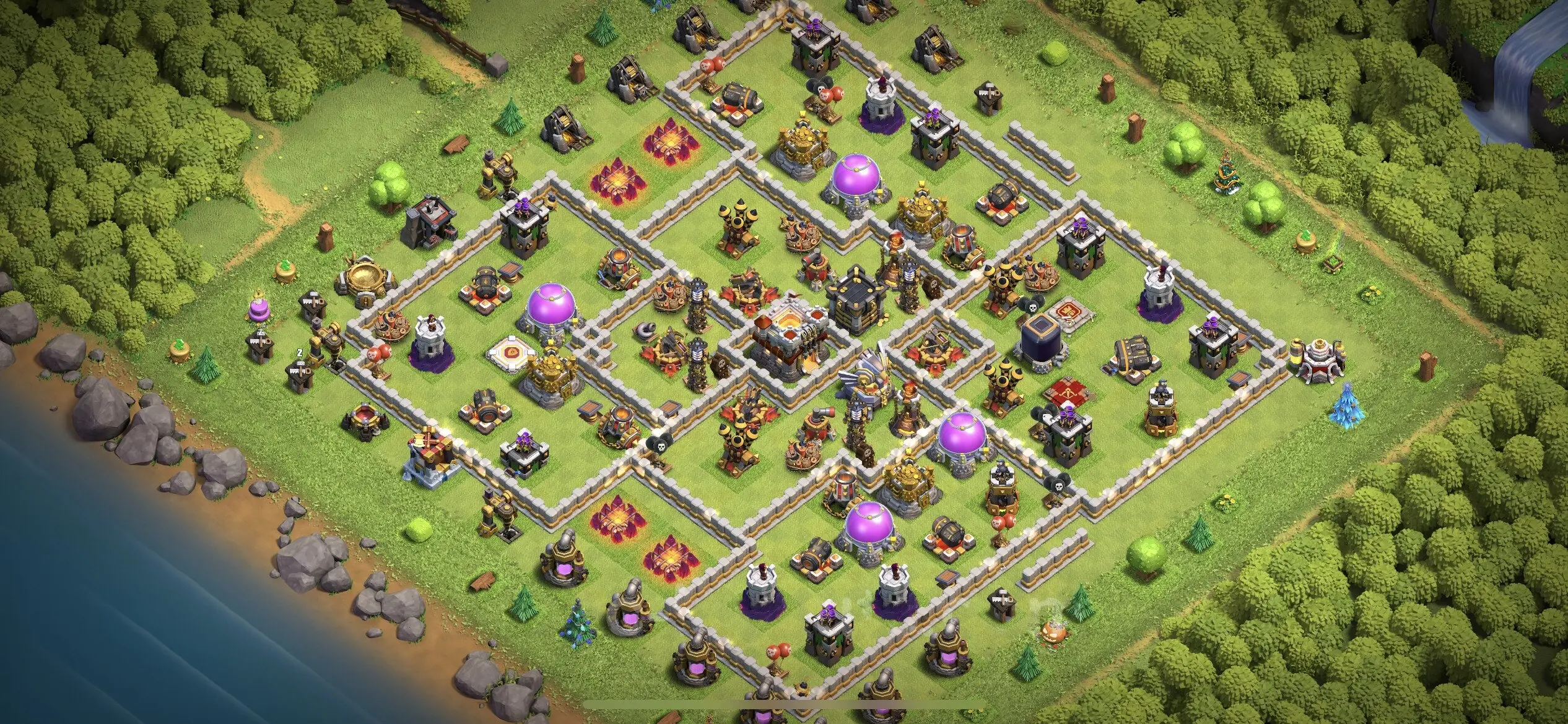 TH11 Defense Base - Top Town Hall 11 Defense Base with Link (#1) - Clash of Clans 2025​ TH11 Base