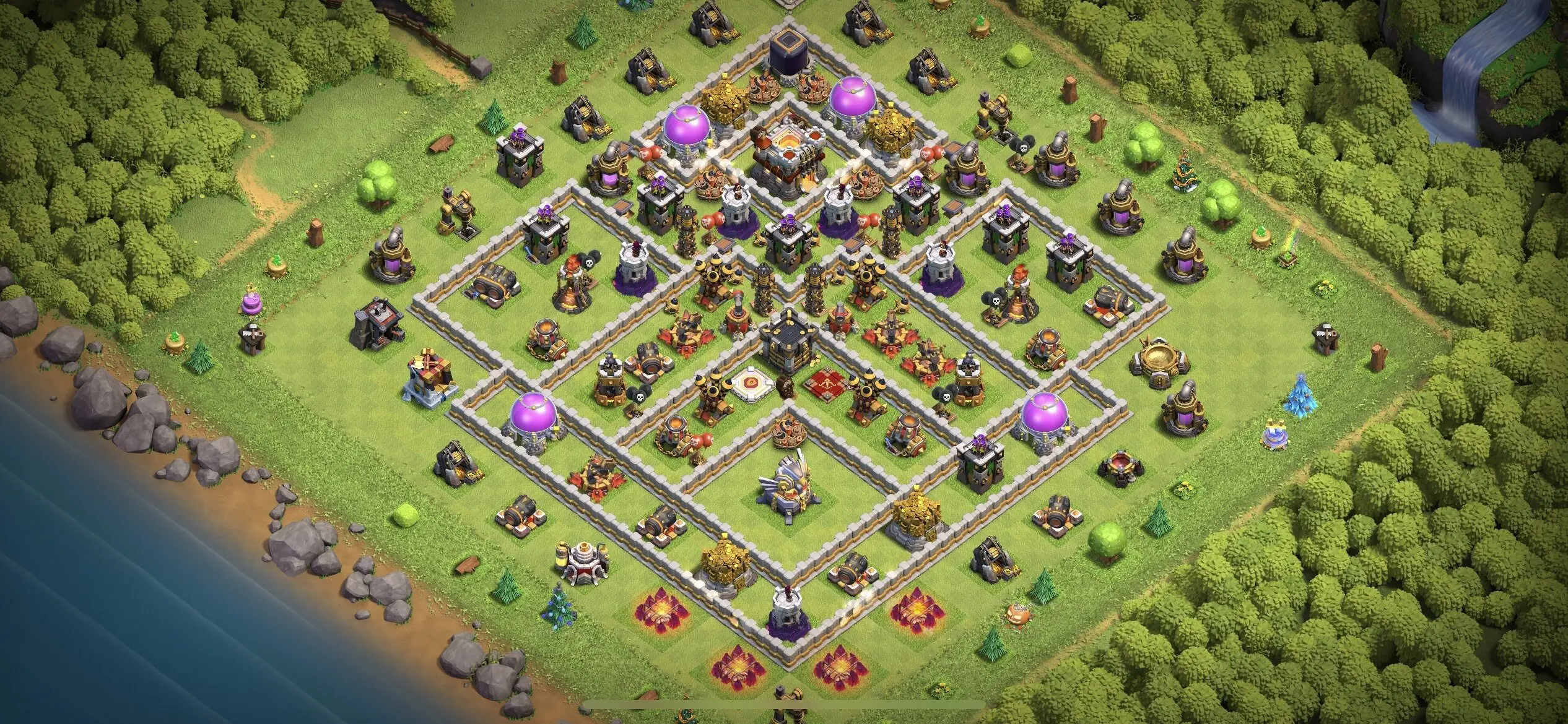 TH11 Defense Base - Top Town Hall 11 Defense Base with Link (#10) - Clash of Clans 2025​ TH11 Base