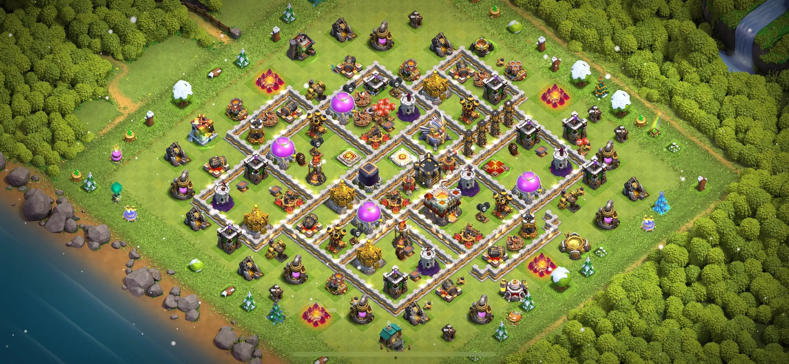 TH11 Defense Base - Top Town Hall 11 Defense Base with Link (#13) - Clash of Clans 2025​ TH11 Base