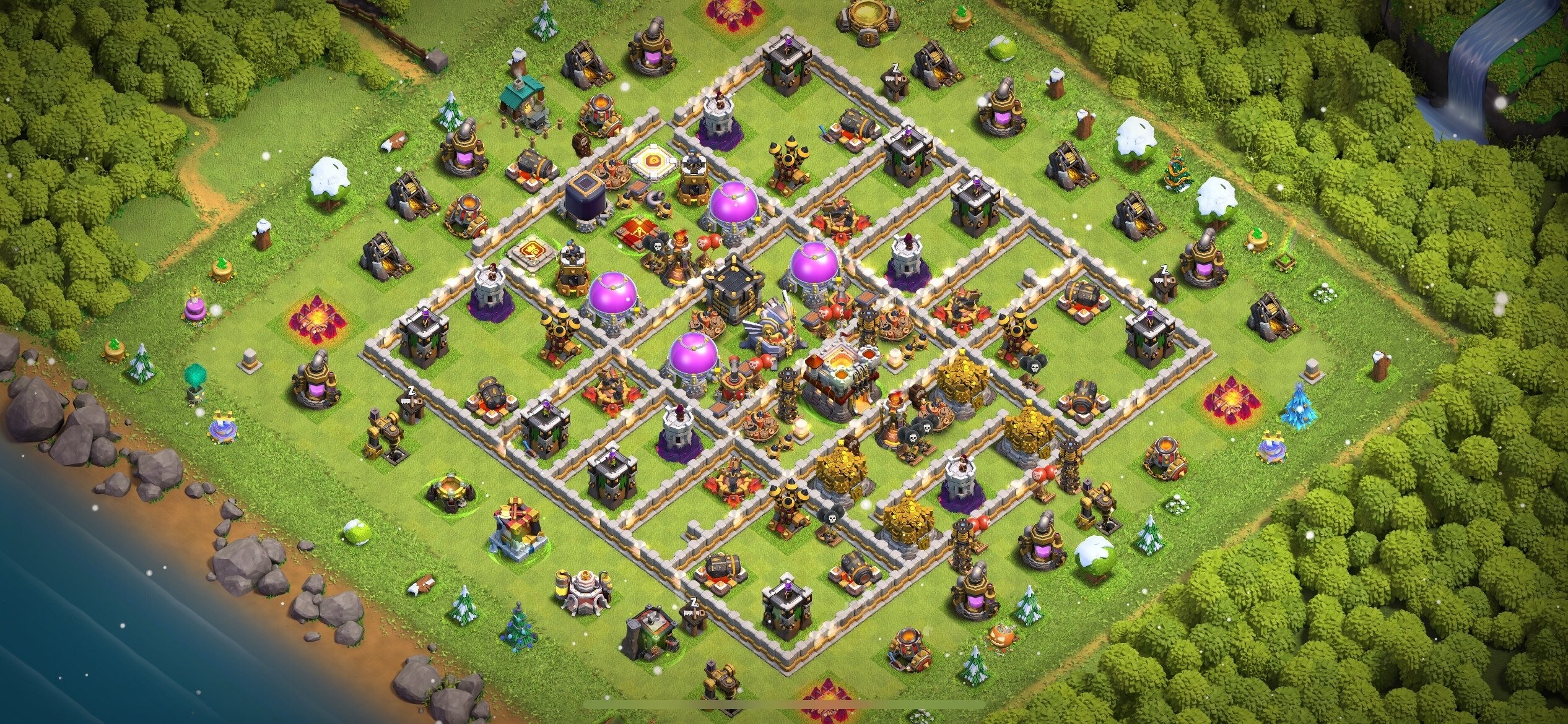 TH11 Defense Base - Top Town Hall 11 Defense Base with Link (#15) - Clash of Clans 2025​ TH11 Base