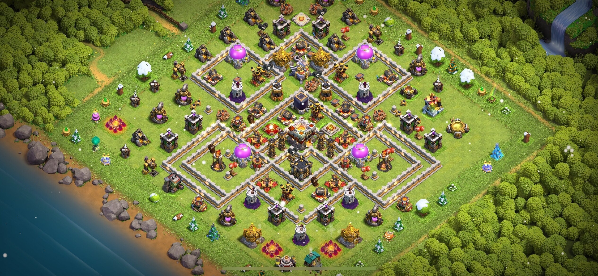 TH11 Defense Base - Top Town Hall 11 Defense Base with Link (#16) - Clash of Clans 2025​ TH11 Base
