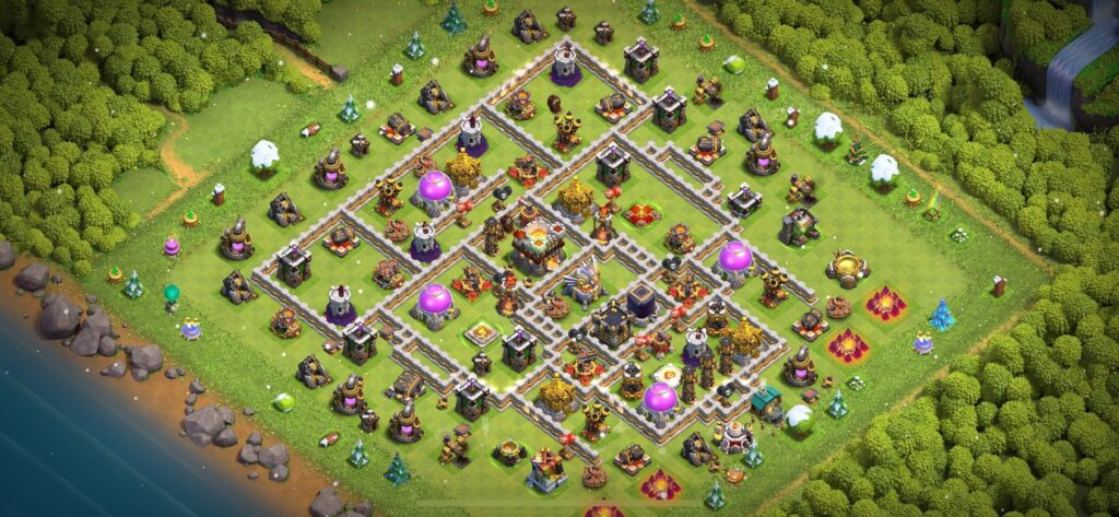 TH11 Defense Base - Top Town Hall 11 Defense Base with Link (#18) - Clash of Clans 2025​ TH11 Base