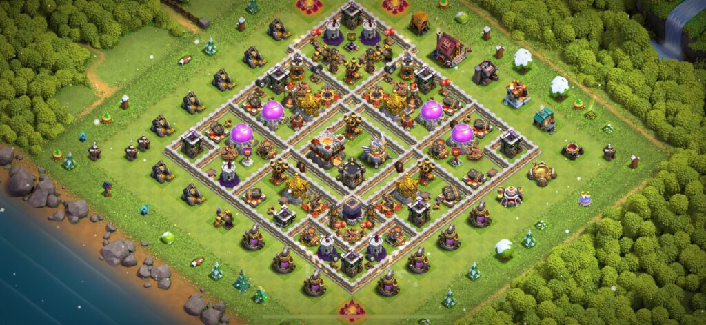 TH11 Defense Base - Top Town Hall 11 Defense Base with Link (#21) - Clash of Clans 2025​ TH11 Base